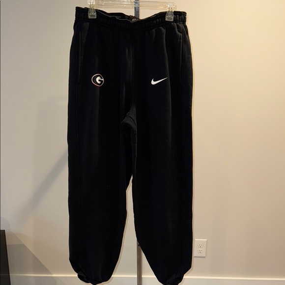 Nike Black Georgia Bulldogs sweatpants size L - Picture 1 of 9
